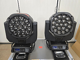 2 st. Moving Heads | LITELEES Big Eye L10 (en delvis defekt).