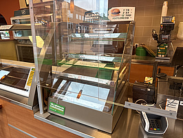 Rostfritt displayställ