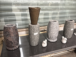 Parti gravutsmyckning