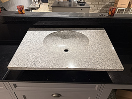 Tvättställ i sten | 85x55x15 cm