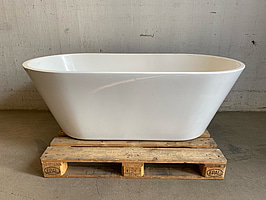BADKAR BATH DELUXE FLORIDA FRISTÅENDE VIT 160 CM