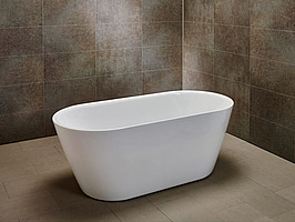 BADKAR CAMARGUE VISBY FRISTÅENDE 160X75 CM