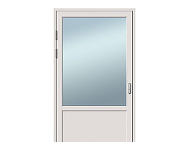 ALTANDÖRR SOLID ELEMENTS VHDSAL ALUMINIUM 10x21 VÄNSTER