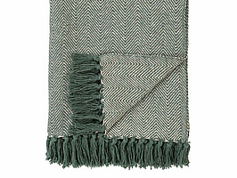 2 st. Pläd House Nordic Cort, grön, 130x160 cm