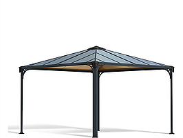 PAVILJONG CANOPIA PALERMO 3600, 360X360CM, ANTRACITGRÅ