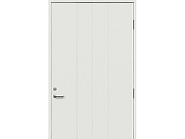 BRAND & LJUDDÖRR SOLID ELEMENTS YSTAD 10X21 VIT - HÖGER