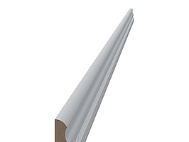 8 st. BRÖSTLIST MOELVEN REGINA ALLMOGE GRÅ 16X56X2440MM