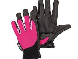 8 st. par Trädgårdshandskar Gardol, barn, rosa, stl. 5/XXS