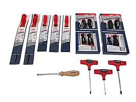 Verktygspaket Wisent inkl. skruvmejsel, fil och insexnyckel