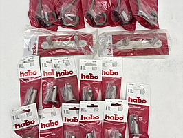 Parti med krokar Habo, olika sorter