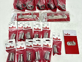 Parti med krokar Habo, olika sorter