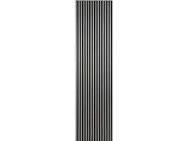 6 st. Akustikpanel ECON-panel 2400x600 mm, grå ek/svart