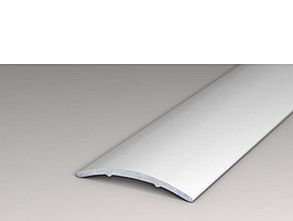 10 st. ÖVERGÅNGSPROFIL LOGOCLIC, 130 Universal, självhäftande, 3 x 30 x 1000 mm, silverfärgad