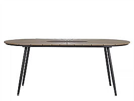Utebord ENVY DESIGN Daniel, Svart/Cappuccino