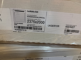 Garageport Isomatic 500 Special, 2375x2000, vit
