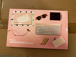 20 st. Penclic Mini Keyboard C3, pink, corded