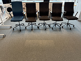 5 st. Kontorsstolar Edsbyn