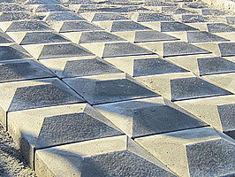 20 st. pall VALMPLATTA BENDERS, 2110007S FASAD 350X350X80/115 MM Grå