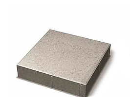 20 st. pall Markplatta Benders, 2120707S Siena Slät Fasad Grå 350x350x80mm