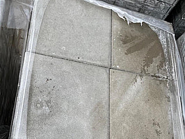 20 st. pall Markplatta Benders, 2120507S Siena Slät Fasad Grå 350x350x70mm