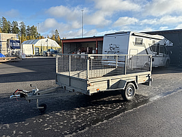 Bromsad gallervagn | SM-Släpet BE | 1000 kg | 2012