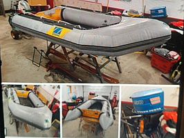 Jolle Zodiac MK1C, utan motor