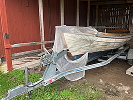 Båt Snipa 6 m, trailer