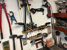 HandVerktyg och maskiner reparation och snickeri