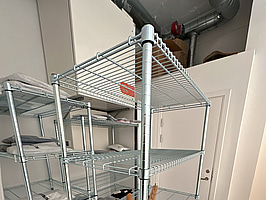 3 st. Justerbara hyllor, Ikea Omar
