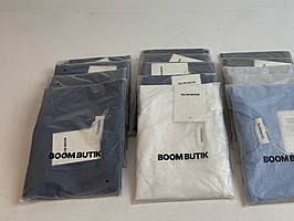 12 st. Tshirt BoomButik, blandade färger, unisex, stl. XS