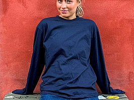 4 st. Långärmad tshirt BoomButik, unisex, stl. S
