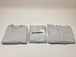 2 st. Hoodies samt sweatshirt BoomButik, unisex, stl. M