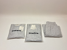 2 st. Byxor samt tröja BoomButik, unisex, stl. M