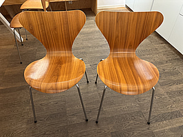 2 st. Stolar Fritz Hansen, Ekfaner