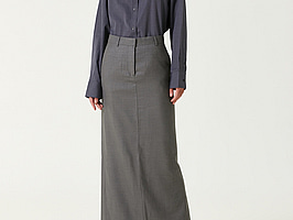 Kjol Teurn, Tot skirt, grå, stl. 34