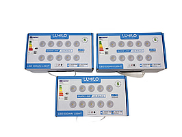 3 st. 10-pack LED-lampa Lumilo Quick link