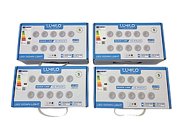 4 st. 10-pack LED-lampa Lumilo Quick link