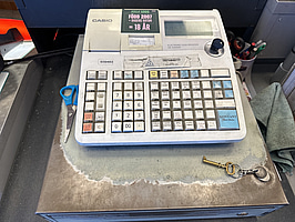 Kassaapparat CASIO ELECTRONIC CASH REGISTER, SE-S2000