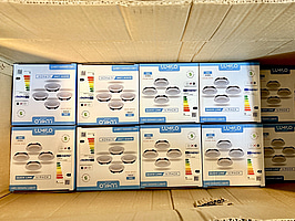 18st. 4-pack LED-lampor Lumilo, Totum W 3000k, Quick Link