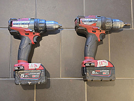2 st. borrskruvdragare | Milwaukee M18 FDD