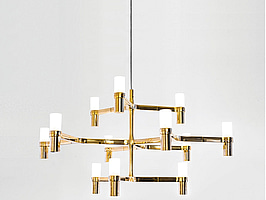 Taklampa Nemo Lightning Crown Minor Gold plated