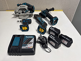 Verktygsset Makita 18V, batterier