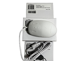 4 st. Mus Seal Shield Waterproof Mouse SSWM3, vit, USB