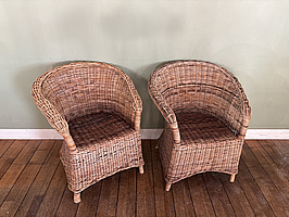 2 st. Rottingfåtöljer Artwood