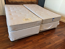 Dubbelsäng inkl. bäddmadrass