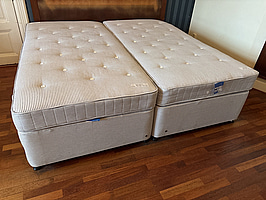 Dubbelsäng inkl. bäddmadrass, Hypnos