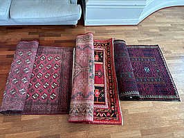 3 st. Mattor, olika längder och modeller