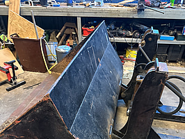 Rejäl Skopa för truck, Maskinfabrik Kragelund