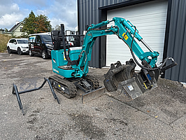 Minigrävare Sunward SWE08B inkl. redskap -2021