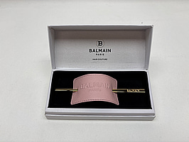 Hårspänne Balmain Paris Limited Edition, rosa